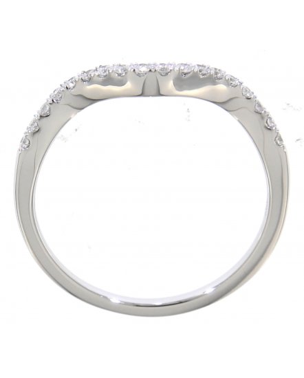 CURVED STYLE DIAMOND BAND (TR672B)