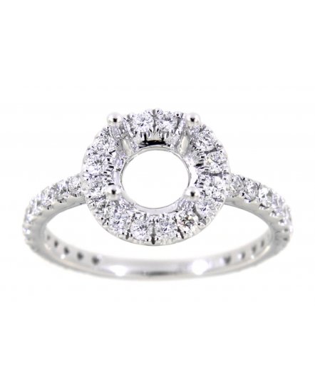 SEMI MOUNT DIAMOND ENGAGEMENT RING (TR691A)