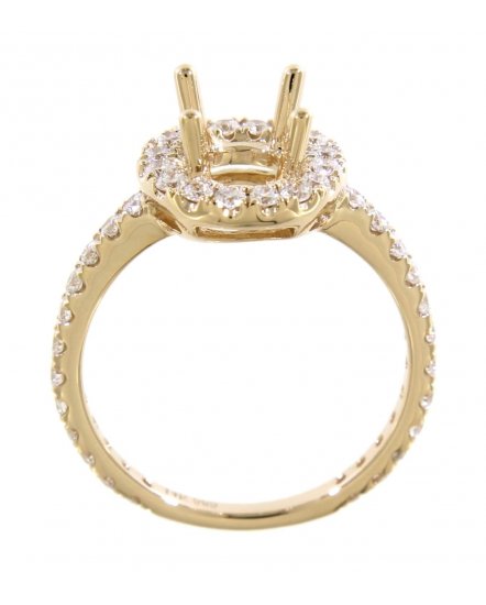 SEMI MOUNT DIAMOND ENGAGEMENT RING (TR691A)