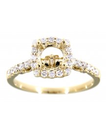 SEMI MOUNT DIAMOND ENGAGEMENT RING (TR724)