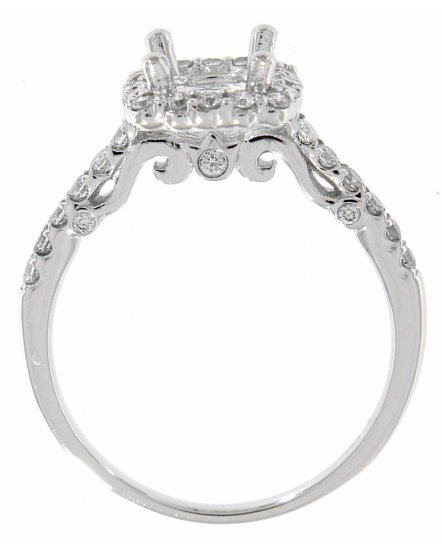 SEMI MOUNT DIAMOND ENGAGEMENT RING (TR724)