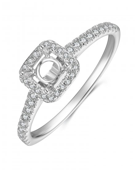 SEMI MOUNT DIAMOND ENGAGEMENT RING (TR812)