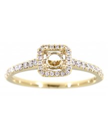 SEMI MOUNT DIAMOND ENGAGEMENT RING (TR812)