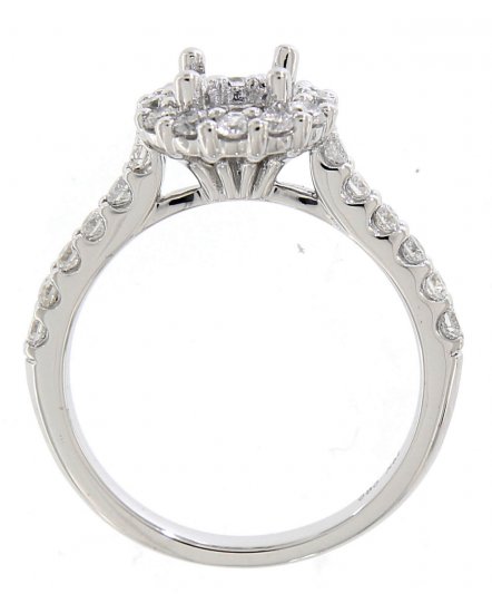 SEMI MOUNT DIAMOND ENGAGEMENT RING (TR827)