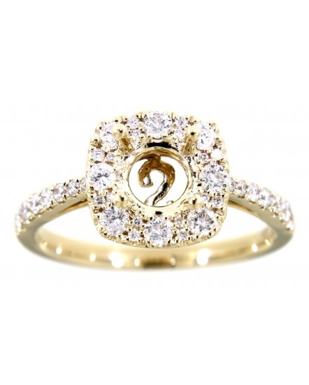 SEMI MOUNT ENGAGEMENT RING (TR876)