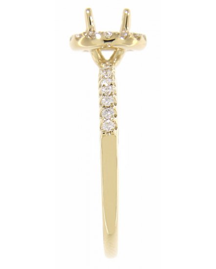 SEMI MOUNT DIAMOND ENGAGEMENT RING (TR965)