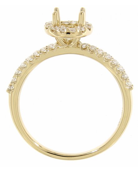 SEMI MOUNT DIAMOND ENGAGEMENT RING (TR965)
