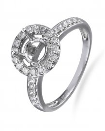 SEMI MOUNT ENGAGEMENT RING (TR967)