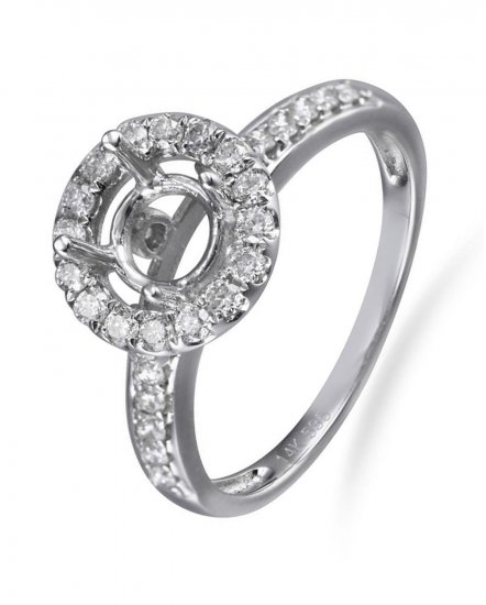 SEMI MOUNT ENGAGEMENT RING (TR967)