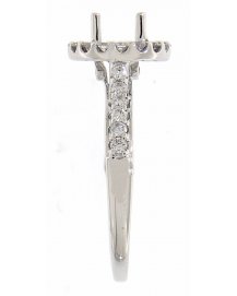 SEMI MOUNT ENGAGEMENT RING (TR967)