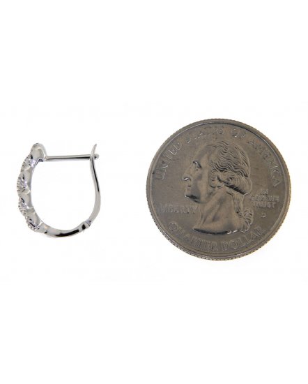 COLORED STONE HOOPS (VE344)