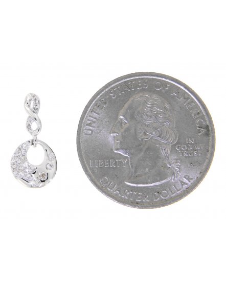 ROUND DIAMOND DANGLING (VE375)