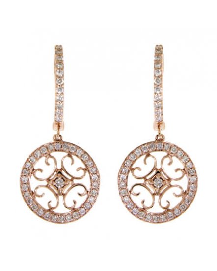 ROUND DIAMOND  DANGLING (VE383)