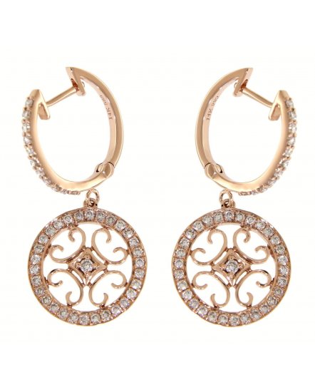 ROUND DIAMOND  DANGLING (VE383)