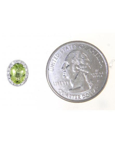 OVAL COLORED STONE DIAMOND STUDS (VE405)