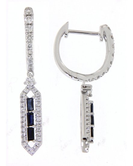 SAPPHIRE DIAMOND DANGLING  (VE426)