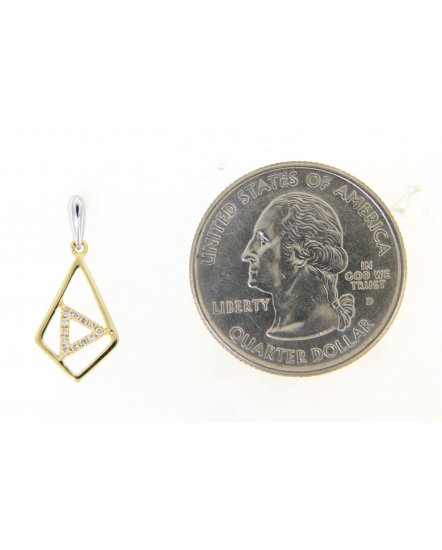 KITE SHAPE DIAMOND DANGLING  (VE434)