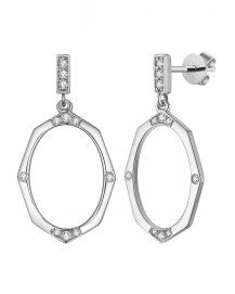 OVAL STYLE DIAMOND DANGLING (VE437)