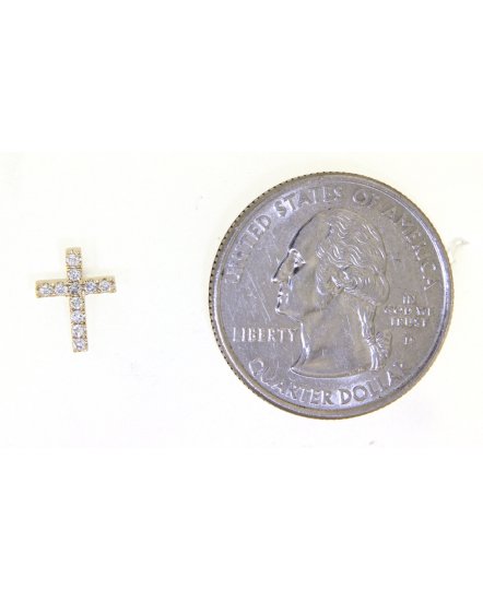 CROSS DIAMOND STUDS (VE439)