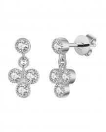 FLORAL STYLE DIAMOND DANGLING (VE440)