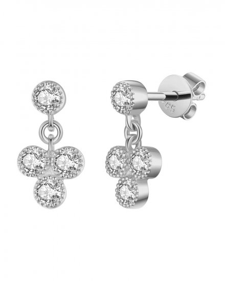 FLORAL STYLE DIAMOND DANGLING (VE440)