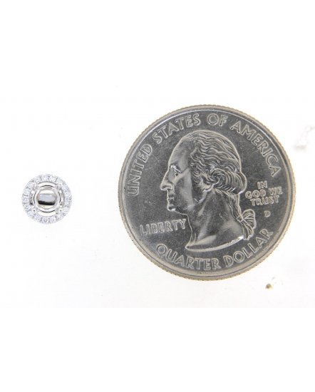 SEMI MOUNT DIAMOND STUDS (VE444)