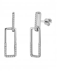 LINK STYLE DIAMOND DANGLING (VE453)