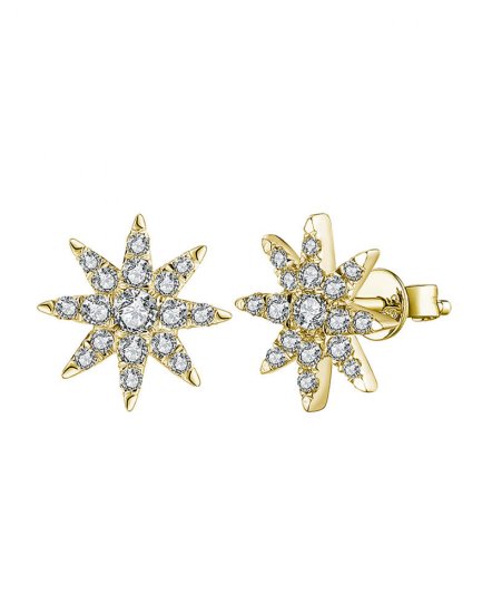 STARBURST DIAMOND STUDS (VE457)