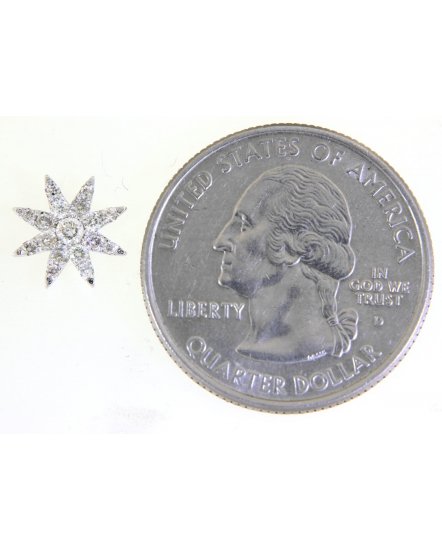 STARBURST DIAMOND STUDS (VE457)