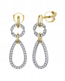 PEAR STYLE DIAMOND DANGLING (VE509)