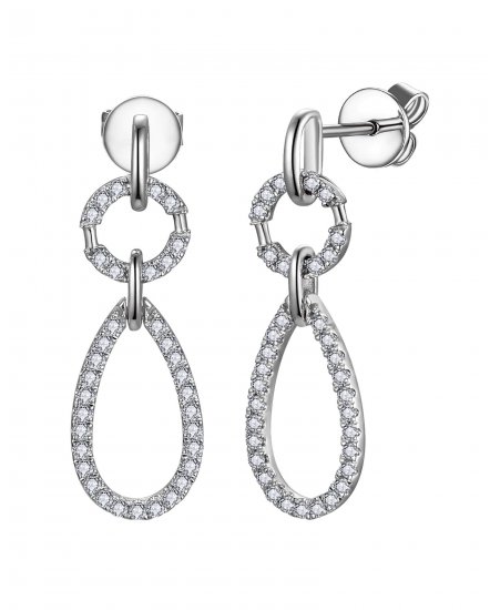 PEAR STYLE DIAMOND DANGLING (VE509)