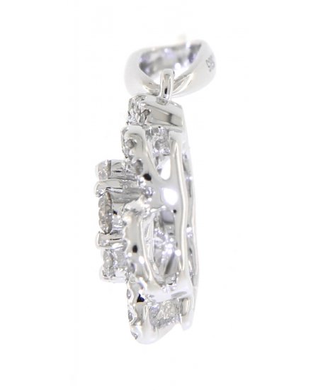 FLORAL CLUSTER DIAMOND PENDANT (VP211)