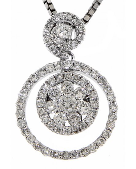 ROUND CLUSTER DIAMOND PENDANT (VP223)