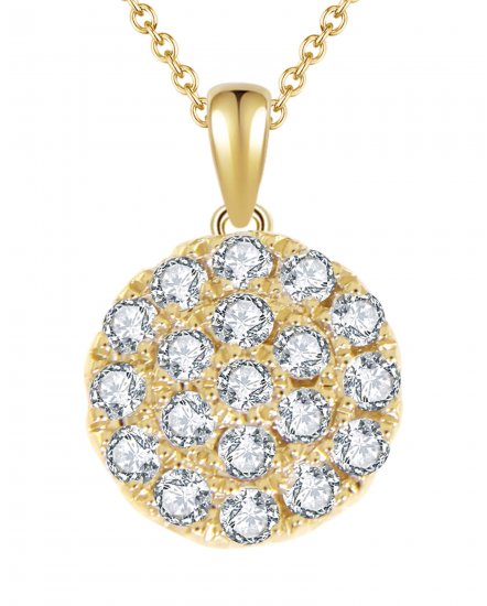 ROUND DIAMOND PENDANT (VP225)