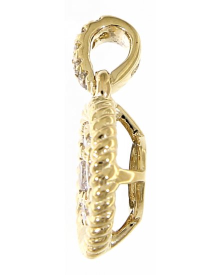 ROUND CLUSTER DIAMOND PENDANT (VP282)