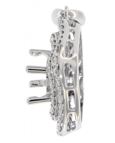 SEMI MOUNT DIAMOND PENDANT (VP298)