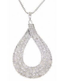 TEAR DROP DIAMOND PENDANT (VP332)
