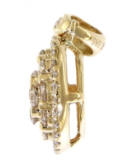 ROUND CLUSTER DIAMOND PENDANT (VP346)