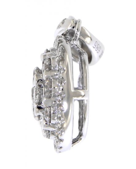 ROUND CLUSTER DIAMOND PENDANT (VP346)