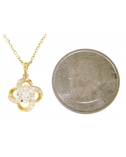 CLOVER DIAMOND PENDANT (VP360)
