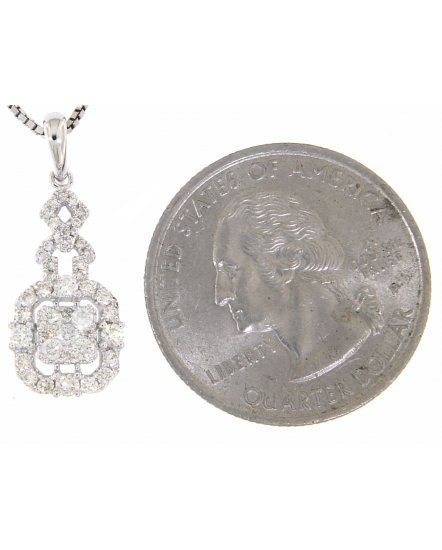 CLUSTER DIAMOND PENDANT (VP364)