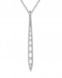 STRAIGHT BAR DIAMOND PENDANT (VP378)