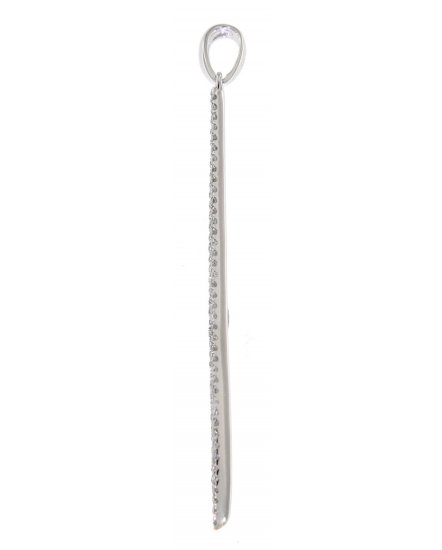 STRAIGHT BAR DIAMOND PENDANT (VP378)