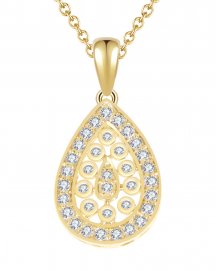 PEAR DIAMOND PENDANT (VP379)