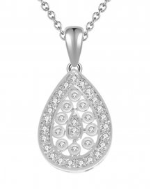 PEAR DIAMOND PENDANT (VP379)
