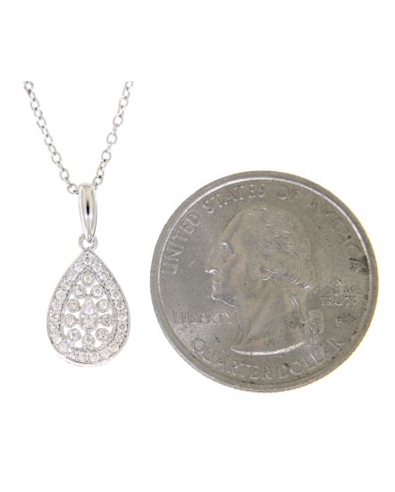 PEAR DIAMOND PENDANT (VP379)