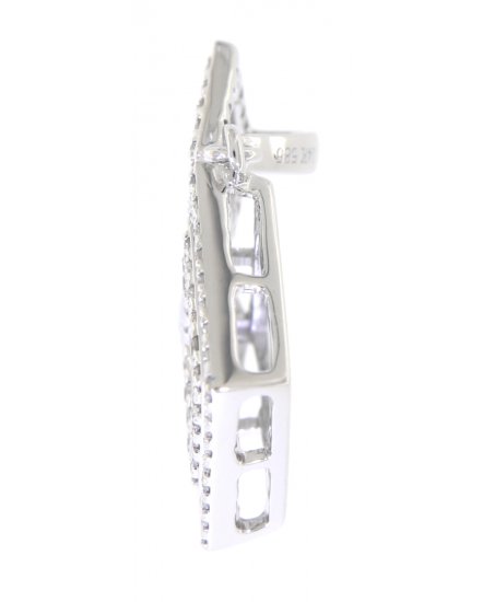 SQUARE DIAMOND PENDANT (VP400)