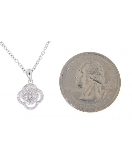 CLOVER STYLE DIAMOND PENDANT (VP411)