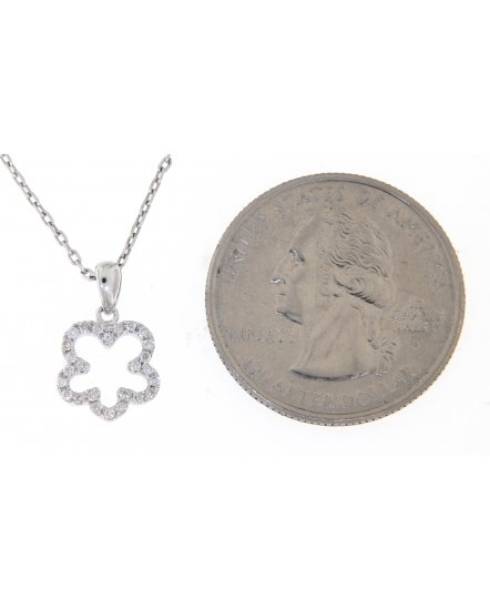 FLORAL STYLE DIAMOND PENDANT (VP414)