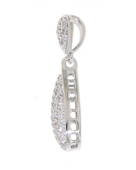 PEAR STYLE DIAMOND PENDANT (VP415)